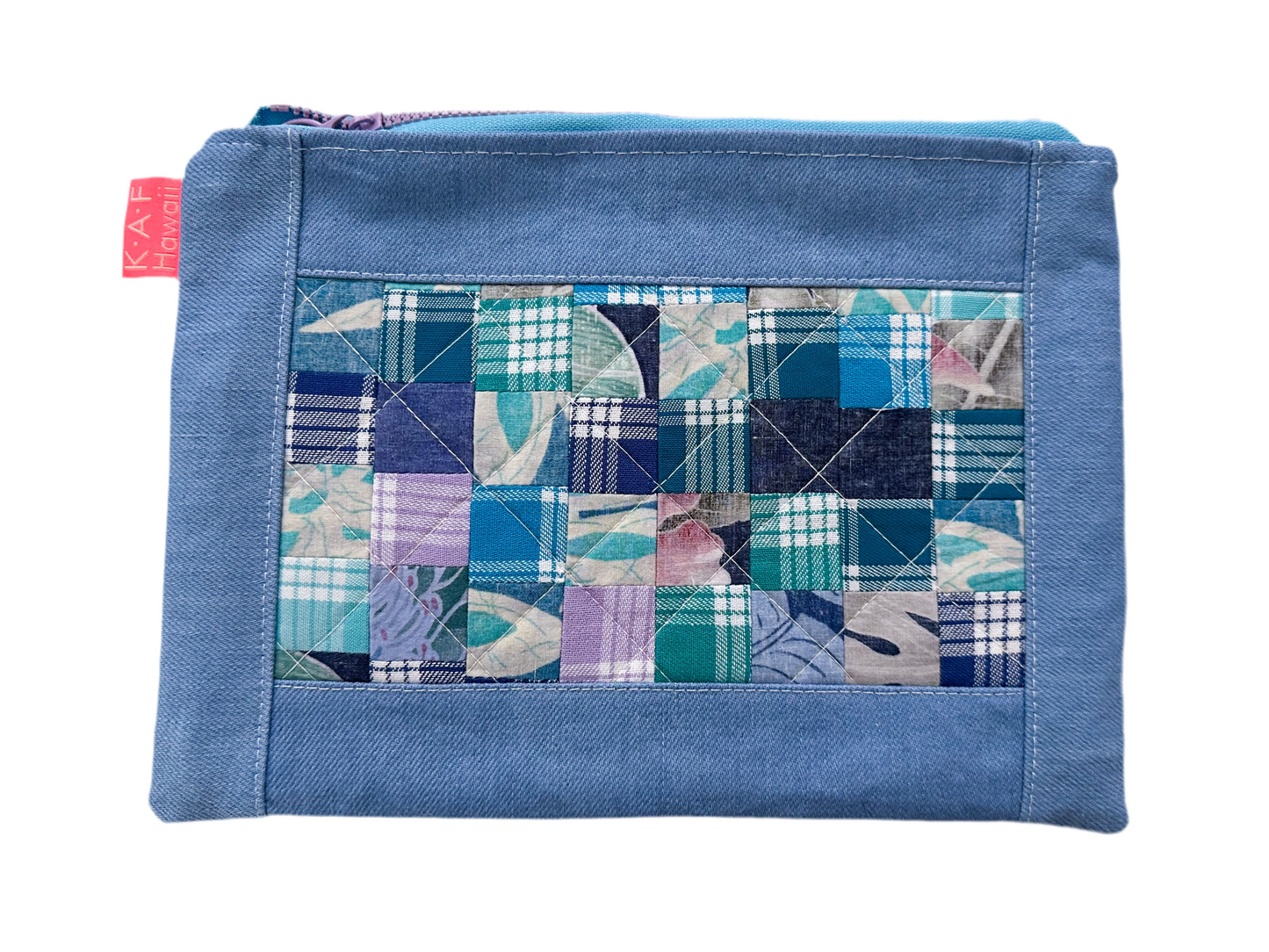 Quilt zip bag