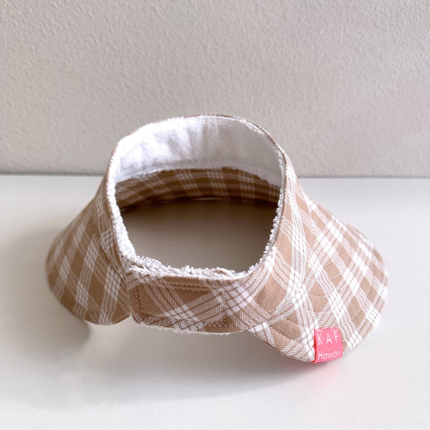 Tan Palaka Wide Brim Visor