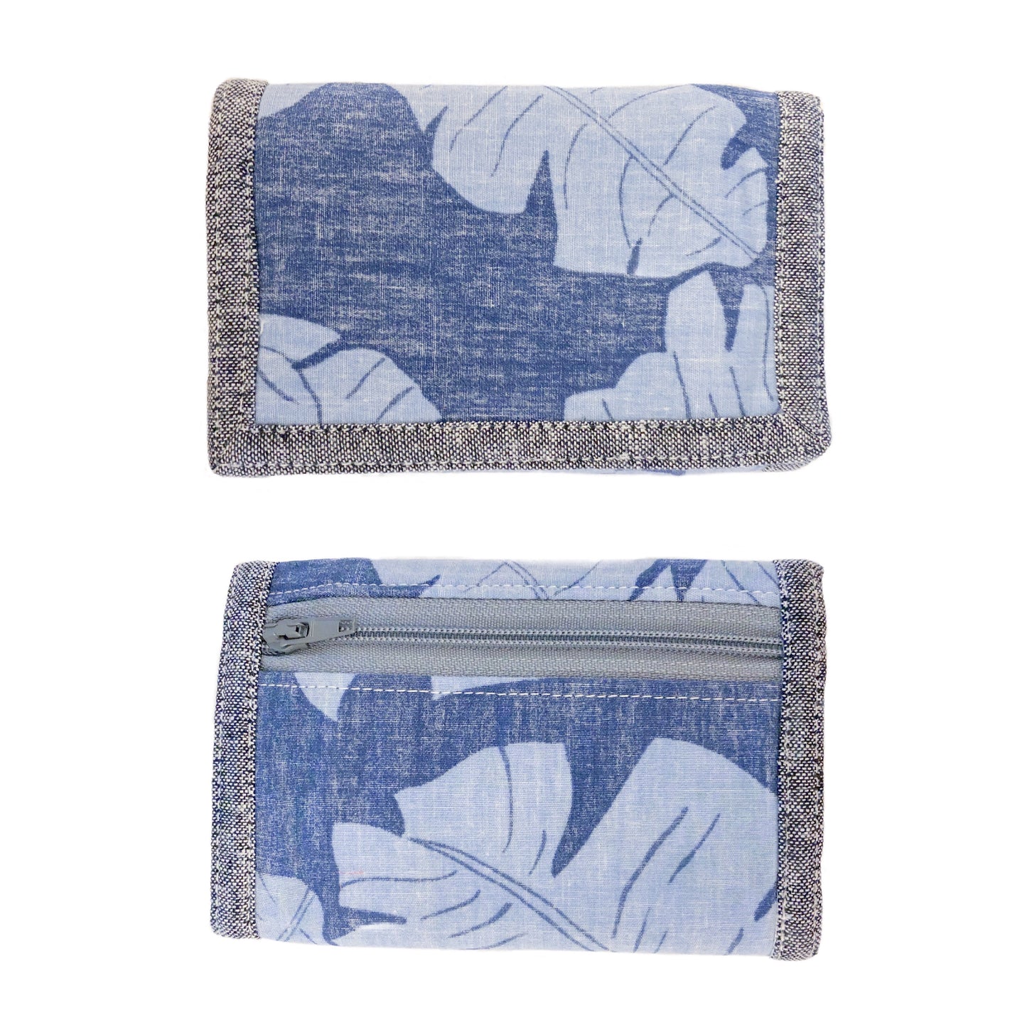 Aloha Shirt Trifold Velcro Wallet