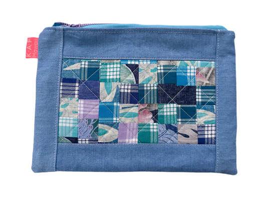 Quilt zip bag
