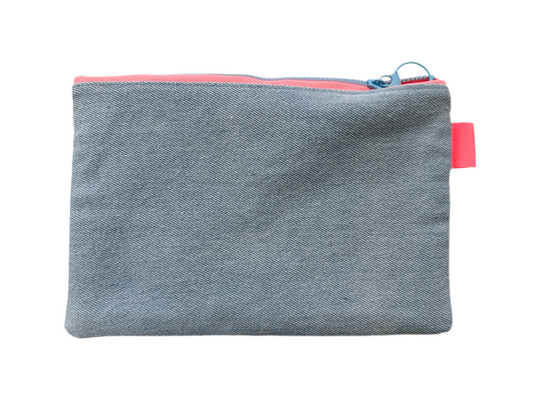 Neon quilt zip bag